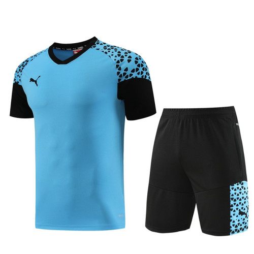 PD02 Sky Blue Mens Short Suit