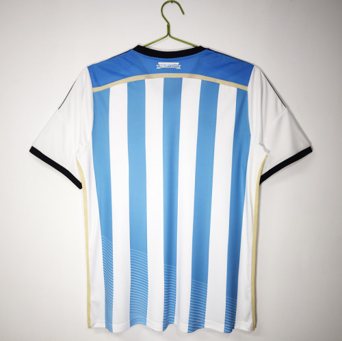 2014 Argentina Home Retro Jersey