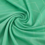 AD05 green Mens Short Suit