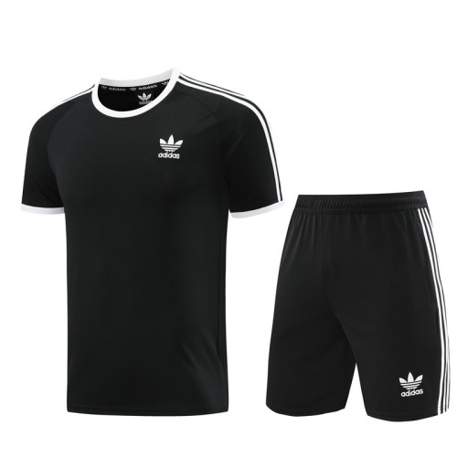 AD07 black Mens Short Suit