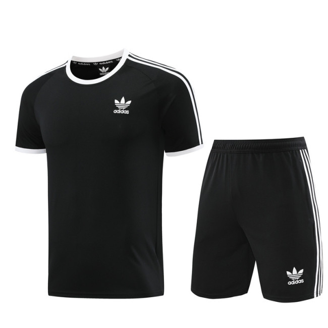 AD07 black Mens Short Suit