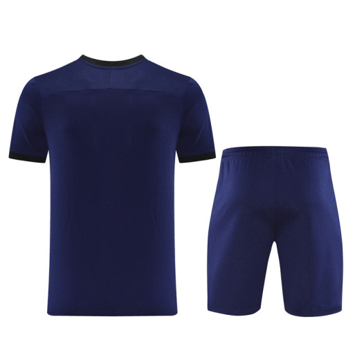 ND08 Navy Blue Mens Short Suit