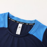 AD08 Navy Blue Mens Short Suit