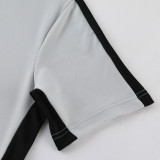 ND02 grey Mens Short Suit