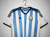 2014 Argentina Home Retro Jersey