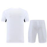 ND01 white Mens Short Suit