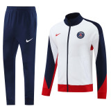 24 Paris Saint-Germain 01 White Jacket Suit