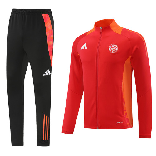 24 Bayern München 02 Red Jacket Suit