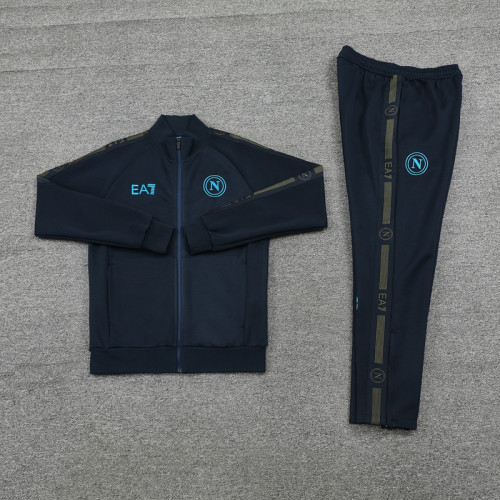 24 Ssc Napoli 01 Navy Blue Jacket Suit