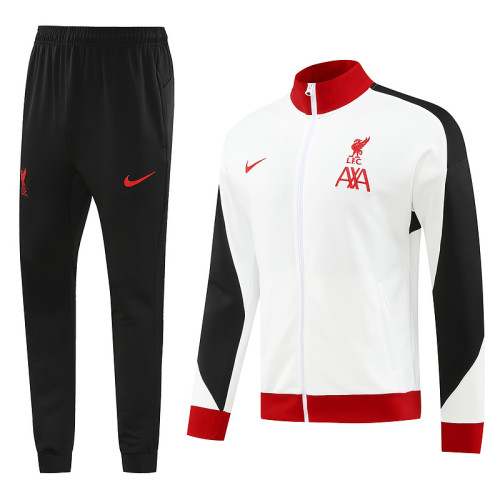 24 Liverpool 01 White Jacket Suit