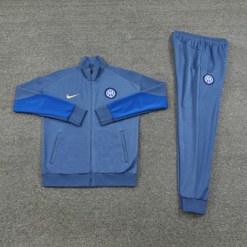 24 Inter Milan 02 Light Blue Jacket Suit