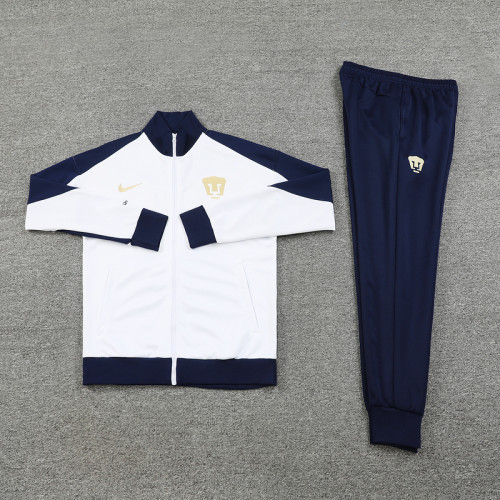 24 Pumas De La Unam 01 White Jacket Suit