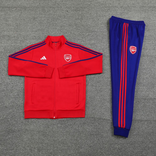 24 Arsenal 01 Red Jacket Suit
