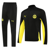 24 Borussia Dortmund 03 Black Yellow Jacket Suit