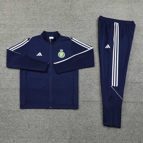 24 Al-Nassr 01 Navy Blue Jacket Suit