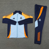 24 Real Madrid 02 Light Blue Jacket Suit