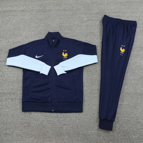 24 France 01 Navy Blue Jacket Suit