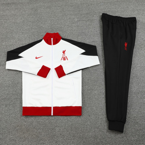 24 Liverpool 01 White Jacket Suit