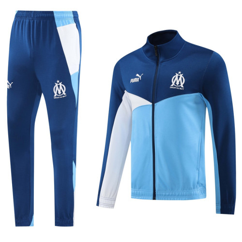 24 Olympique De Marseille 02 Blue Jacket Suit
