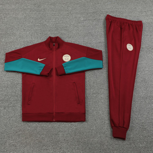 24 Paris Saint-Germain 01 Bordeaux Jacket Suit