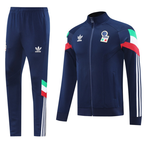 24 Italy 06 Navy Blue Jacket Suit