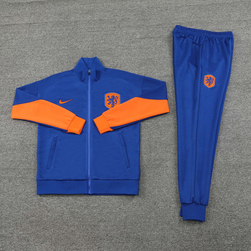 24 Netherlands 01 Royal Blue Jacket Suit