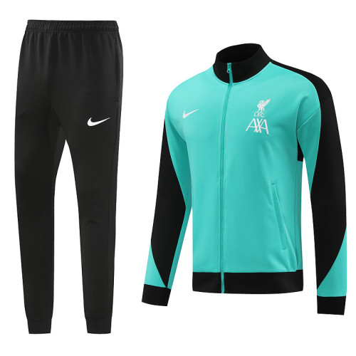 24 Liverpool 01 Green Jacket Suit