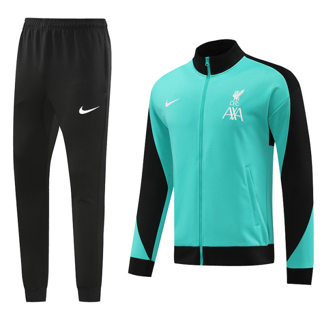 24 Liverpool 01 Green Jacket Suit