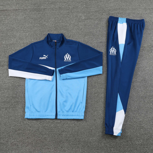 24 Olympique De Marseille 02 Blue Jacket Suit