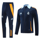 24 Real Madrid 08 Navy Blue Jacket Suit