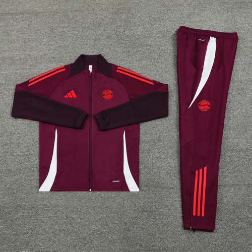 24 Bayern München 02 Bordeaux Jacket Suit