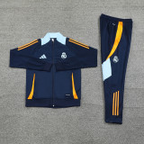 24 Real Madrid 08 Navy Blue Jacket Suit