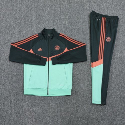 24 Bayern München 03 Black Green Jacket Suit