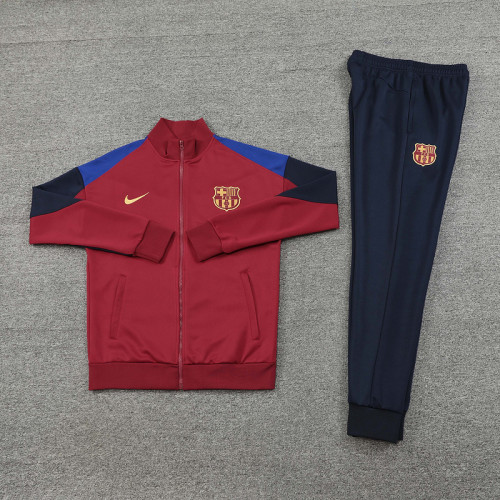 24 Barcelona 01 Bordeaux Jacket Suit
