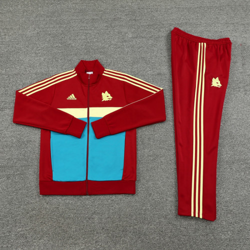 24 As Roma 02 Jujube Blue Jacket Suit