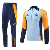 24 Real Madrid 02 Light Blue Jacket Suit