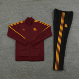 24 As Roma 01 Bordeaux Jacket Suit