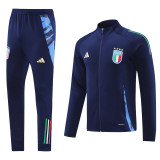 24 Italy 02 Navy Blue Jacket Suit