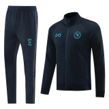 24 Ssc Napoli 01 Navy Blue Jacket Suit