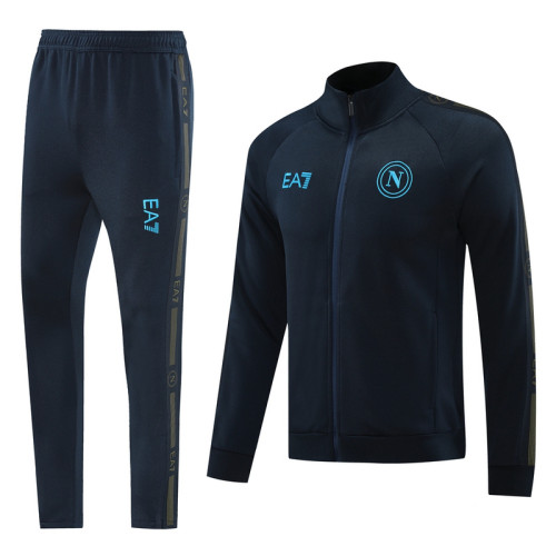24 Ssc Napoli 01 Navy Blue Jacket Suit