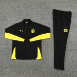 24 Borussia Dortmund 03 Black Yellow Jacket Suit