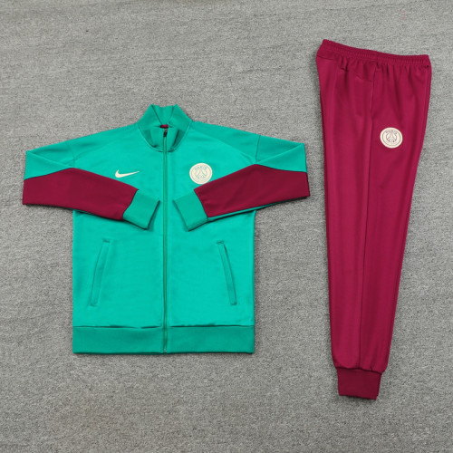 24 Paris Saint-Germain 01 Green Jacket Suit