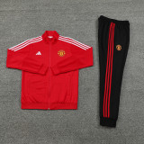 24 Manchester United 01 Red Jacket Suit