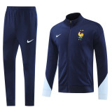 24 France 01 Navy Blue Jacket Suit