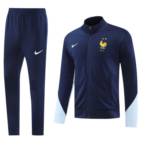 24 France 01 Navy Blue Jacket Suit