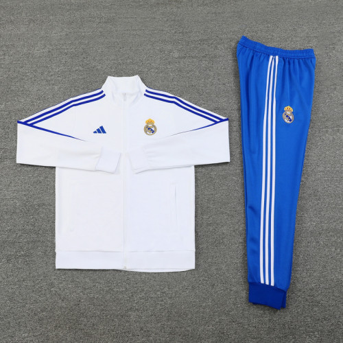 24 Real Madrid 01 White Jacket Suit
