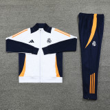 24 Real Madrid 08 White Jacket Suit