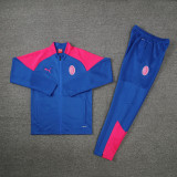 24 Ac Milan 01 Blue Jacket Suit