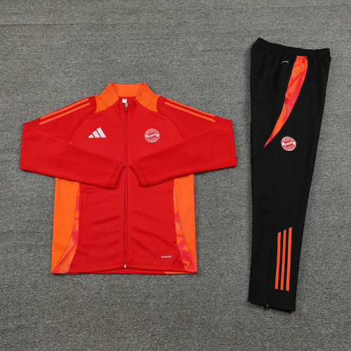 24 Bayern München 02 Red Jacket Suit