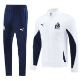 24 Olympique De Marseille 03 White Jacket Suit